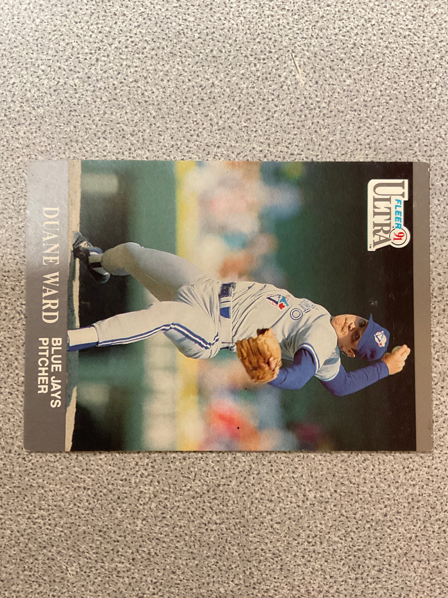 Baseball Card Duane Ward