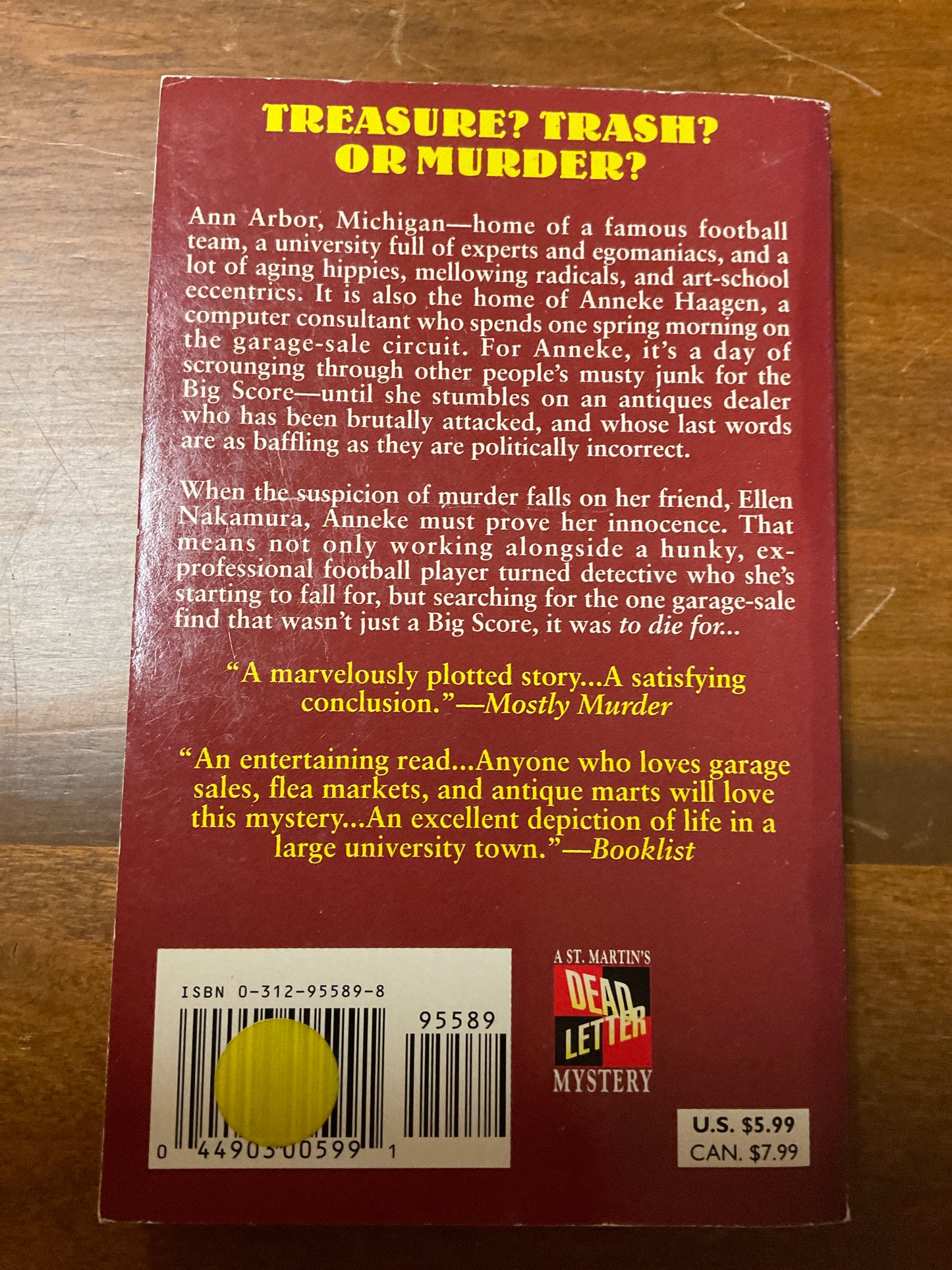 Book Something To Kill For 1994