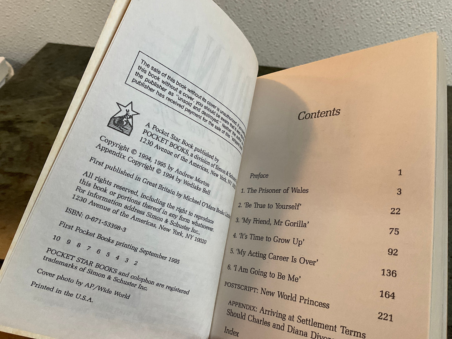 Book 1995 Diana Her New Life