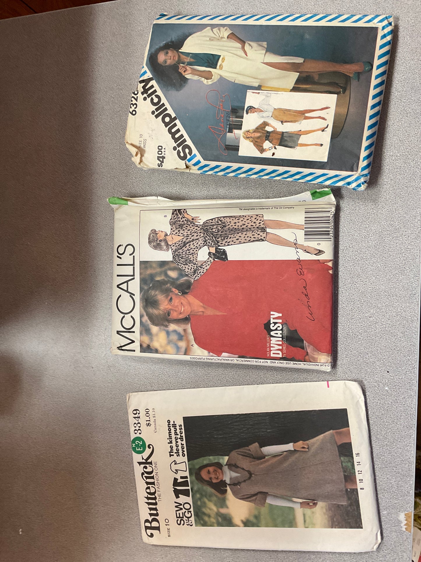 Bundle of 3 Sewing Patterns