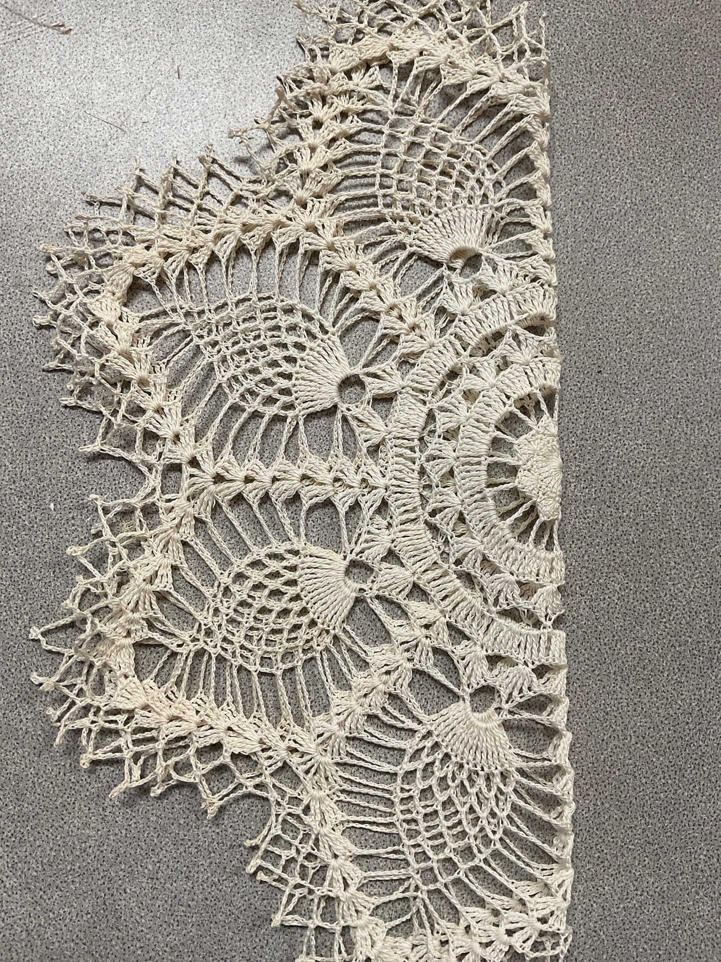Pineapple Pattern Crocheted