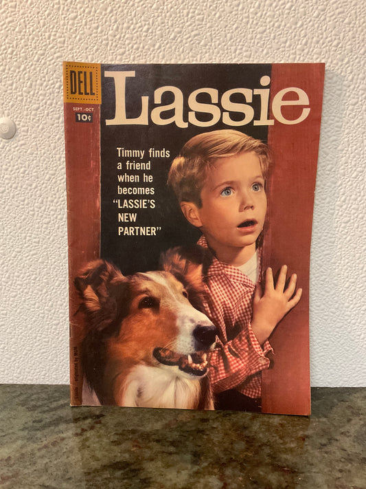 Lassie Sept. - Oct. 1958 Comic Book