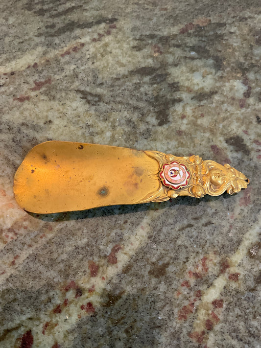 Shriners Brass Vintage Shoehorn