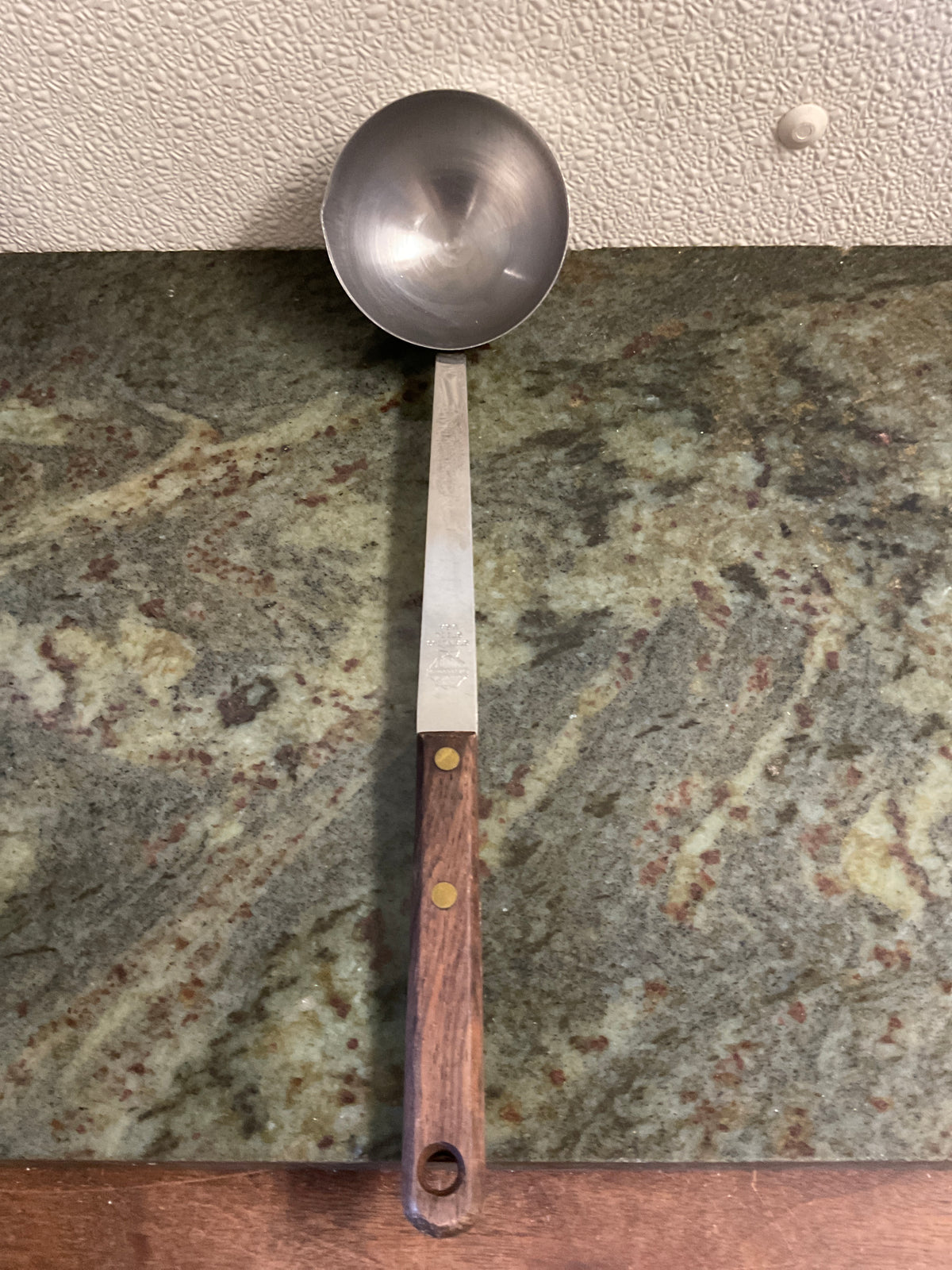 Stainless Steel Wooden Handle Ladle