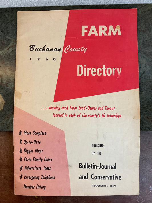 1960 Buchanan County Farm Directory