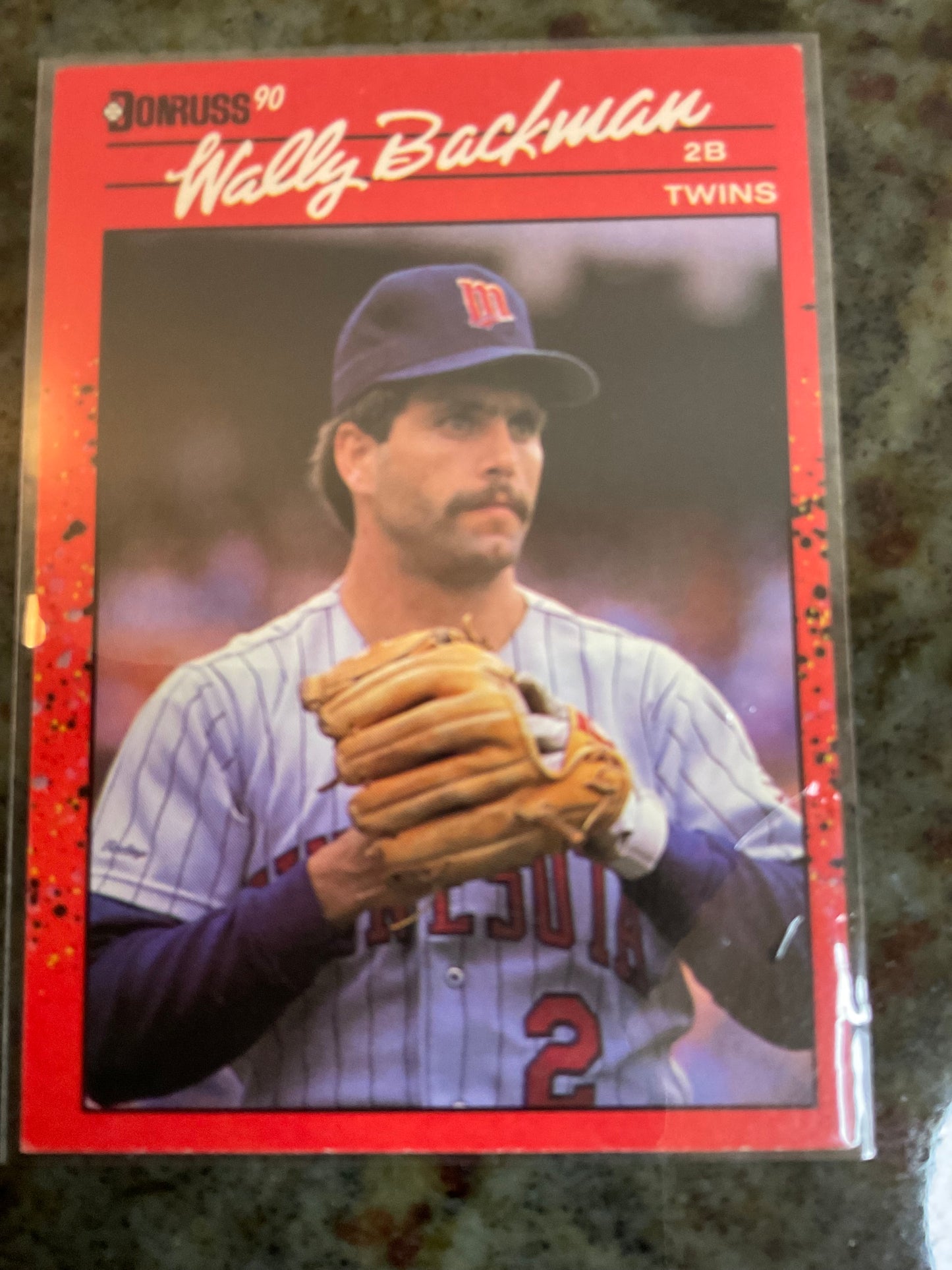Wally Backman Minnesota Twins