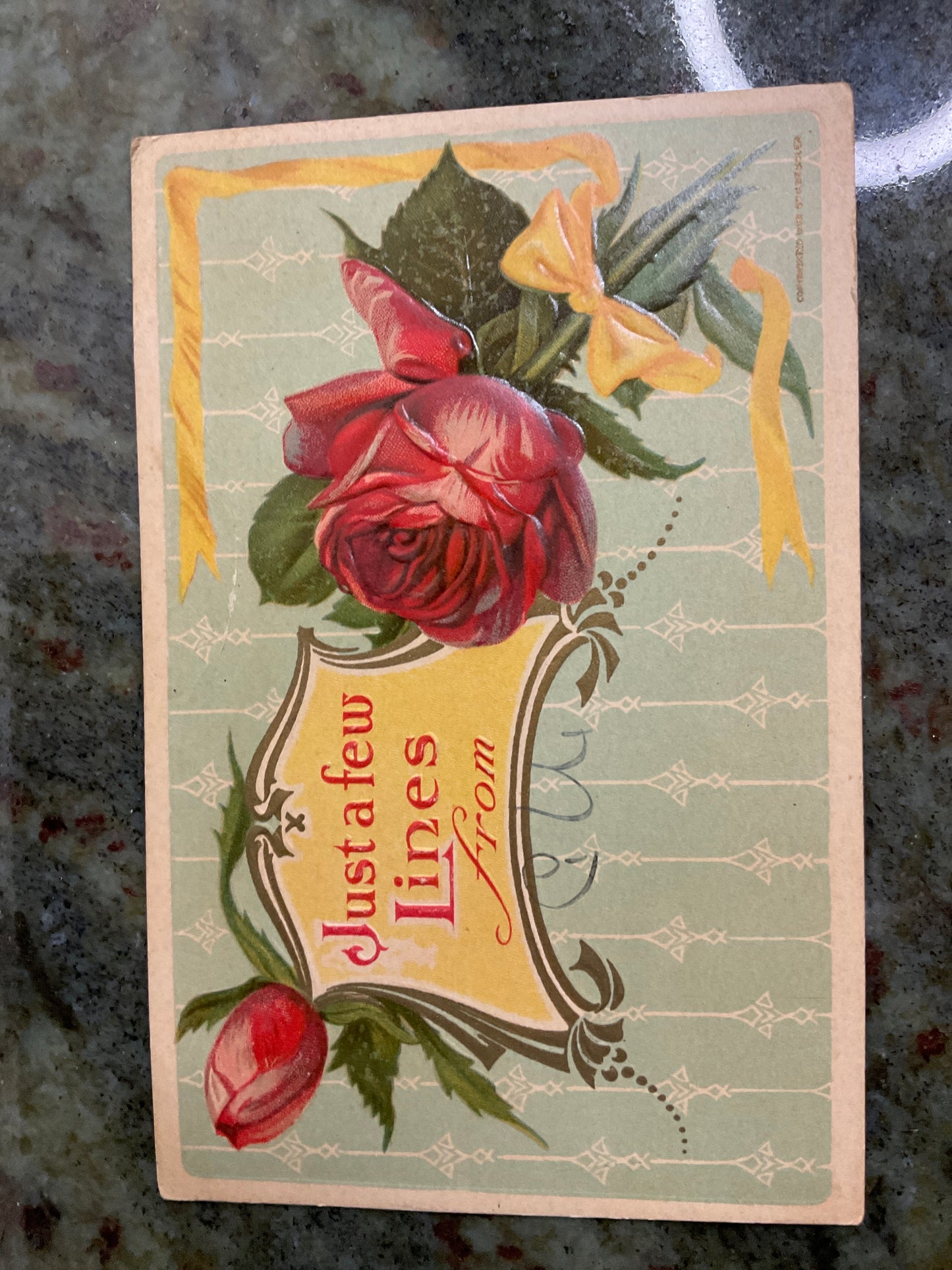 Vintage 1903 Post Card