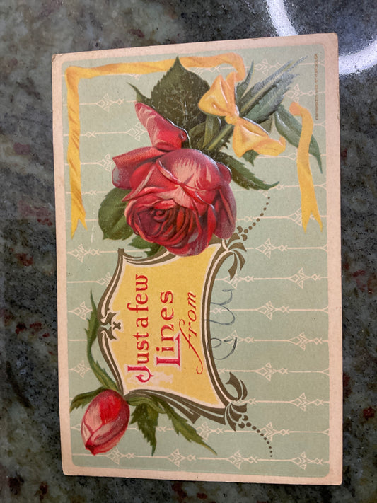 Vintage 1903 Post Card
