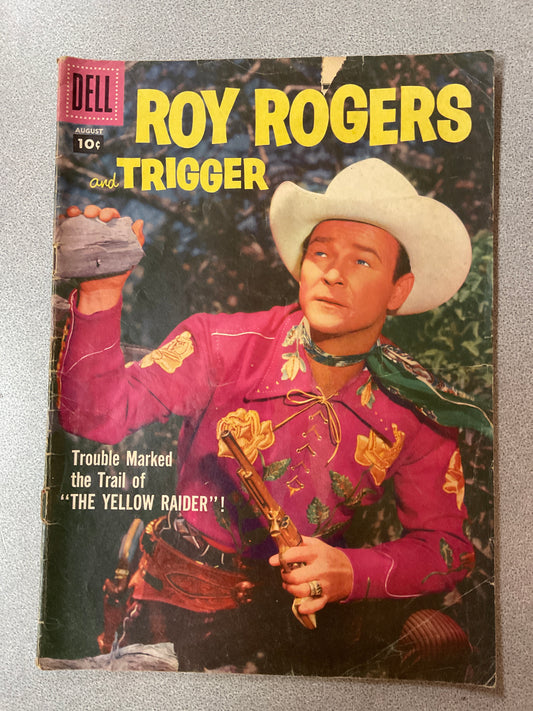 Roy Rogers and Trigger August 1957 Comic Book