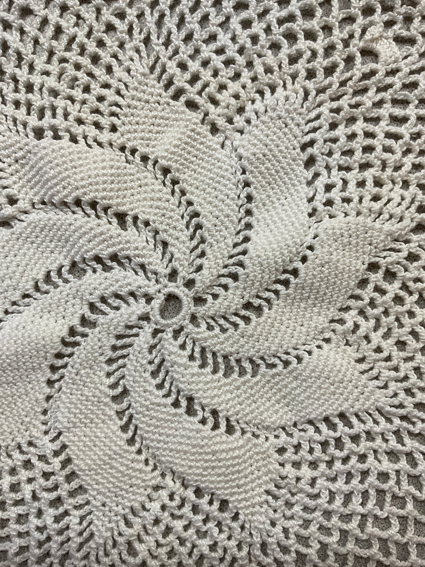 Crocheted Doily 18”