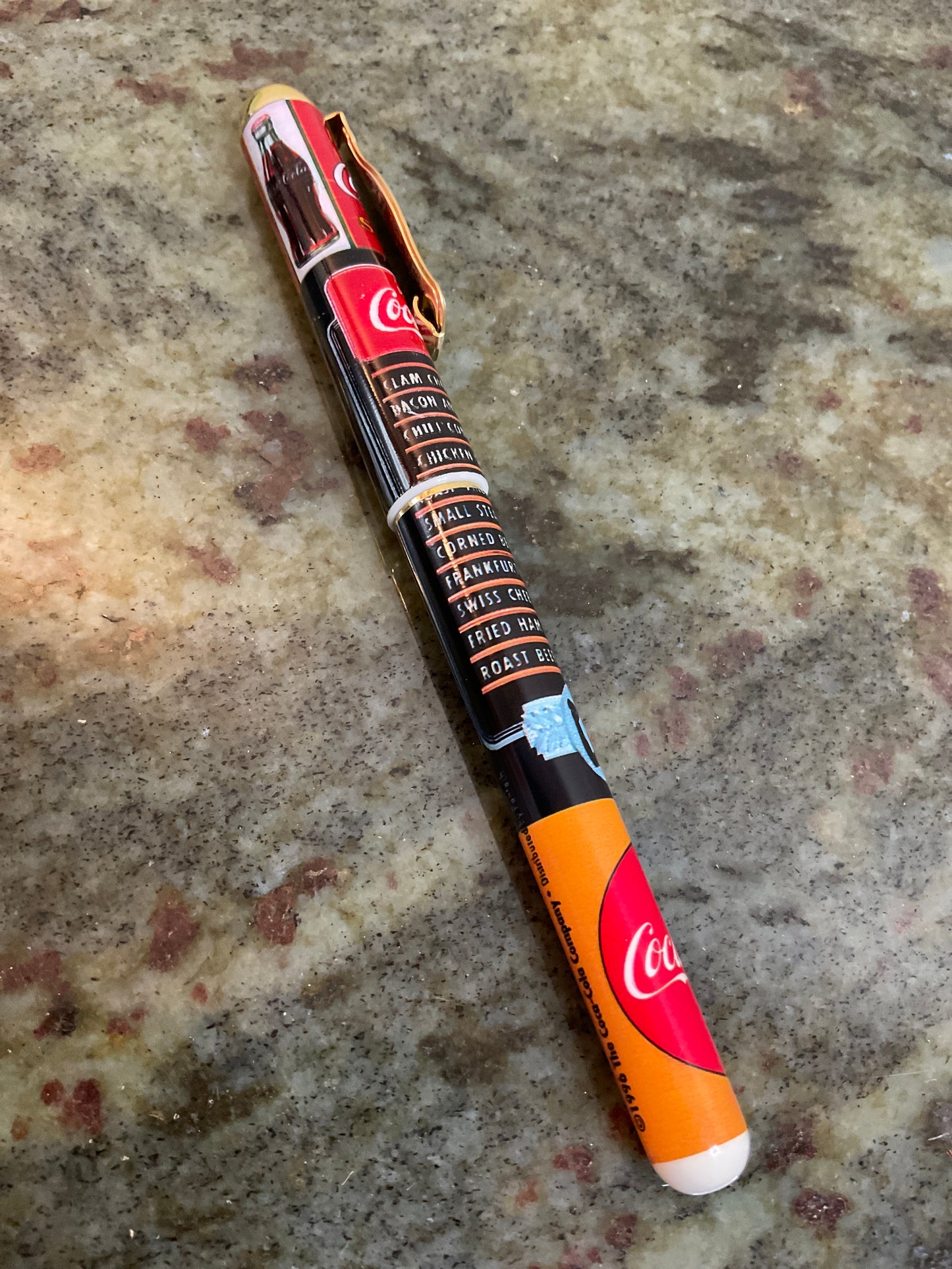 Coke Tin/pen