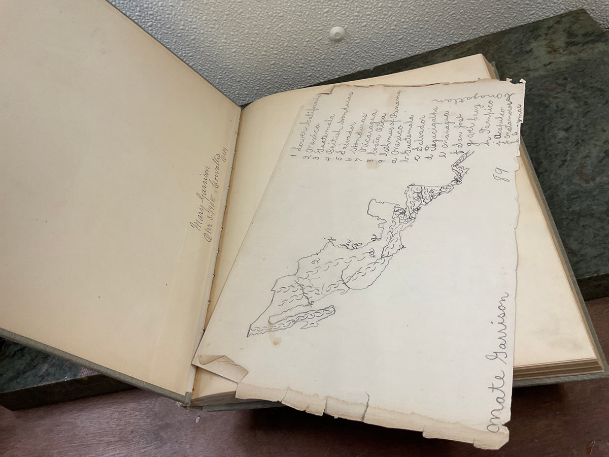 Antique 1903 Frye’s Complete Geography