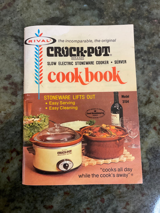 Vintage Rival Crockpot Cookbook