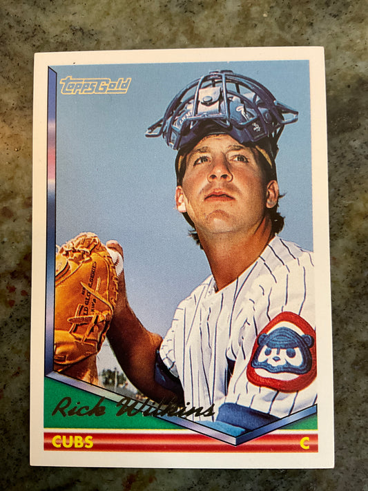 1994 Topps Gold Rick Wilkins Baseball Card