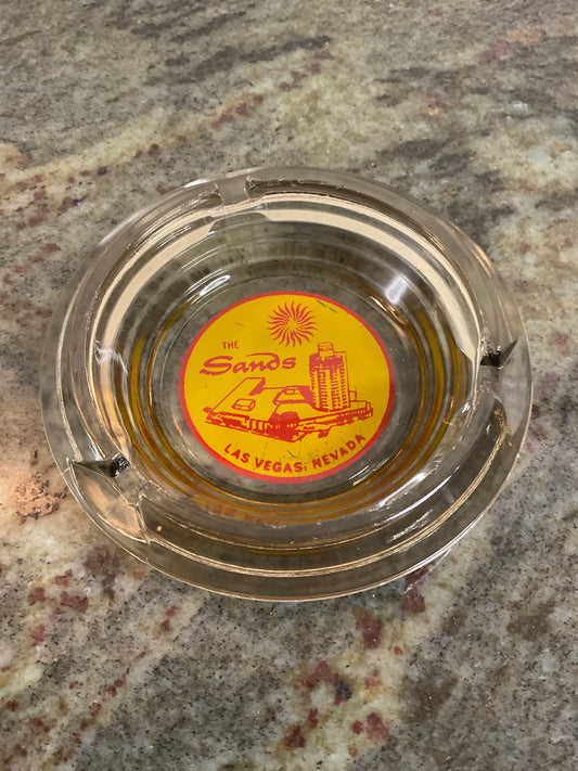 Vtg Las Vegas The Sands Ash Tray