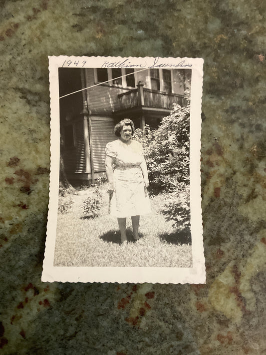 1949 Kathrine Saunders Vintage Photograph