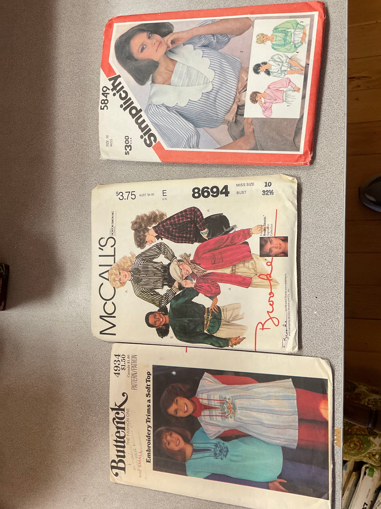 Bundle of 3 Sewing Patterns