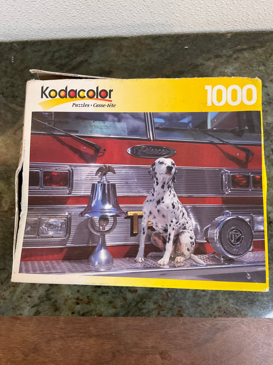 Fire Truck And Dalmatian Kodacolor 1000 pc