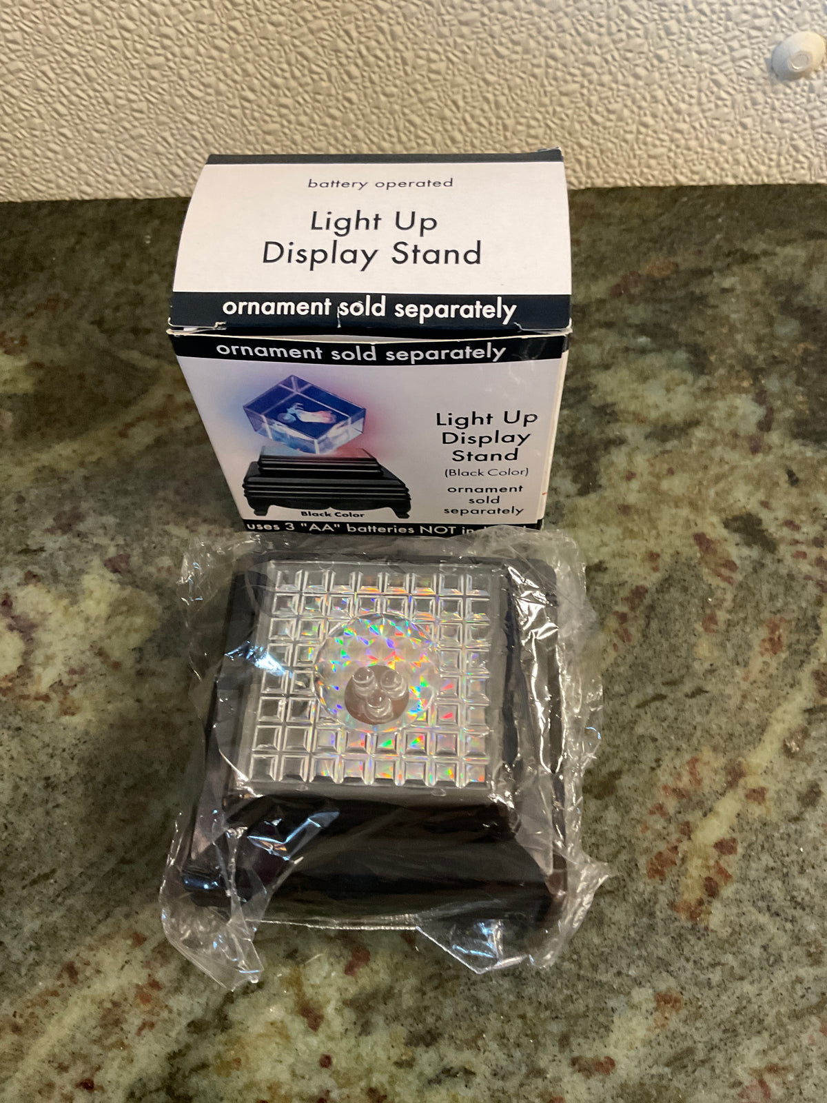 Light Up Display Stand (Black Color)