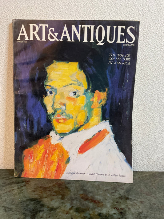 Art & Antiques Magazine March 1985