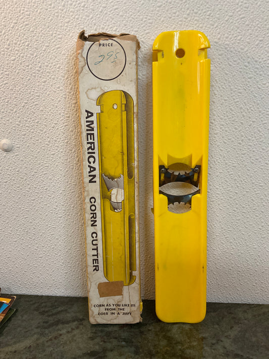 Vintage American Corn Cutter & Box