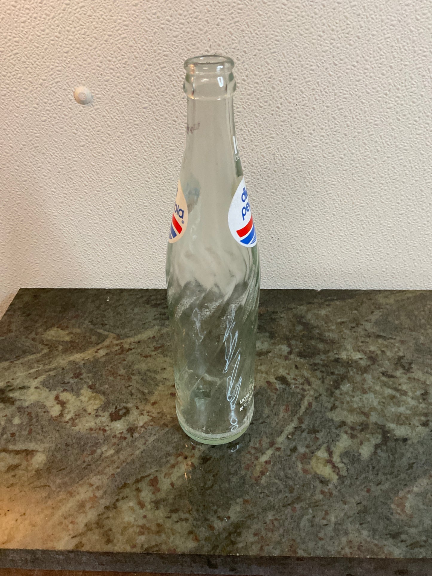 Diet Pepsi Swirl Bottle