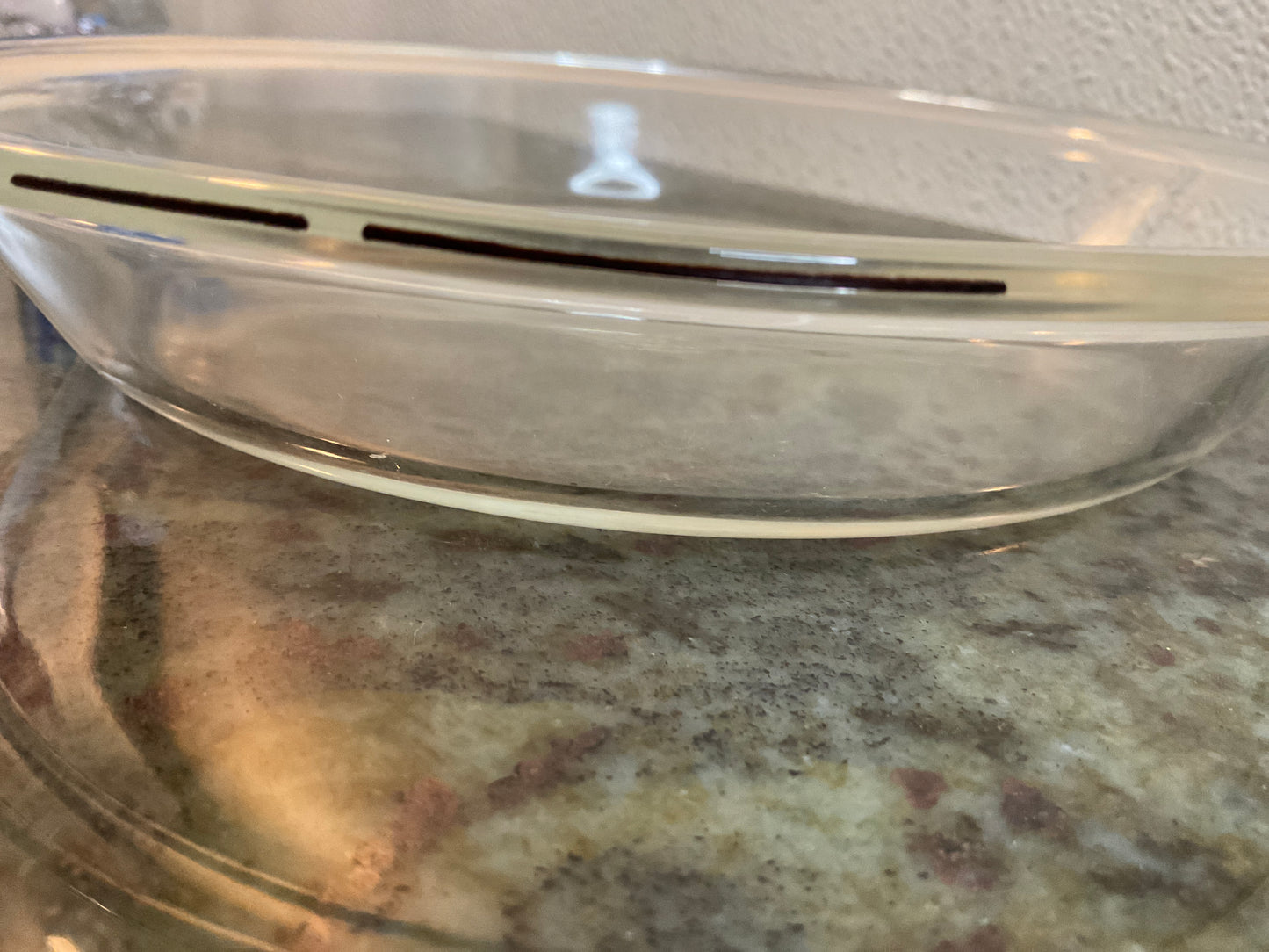 Pyrex 8” Pie Plate Clear