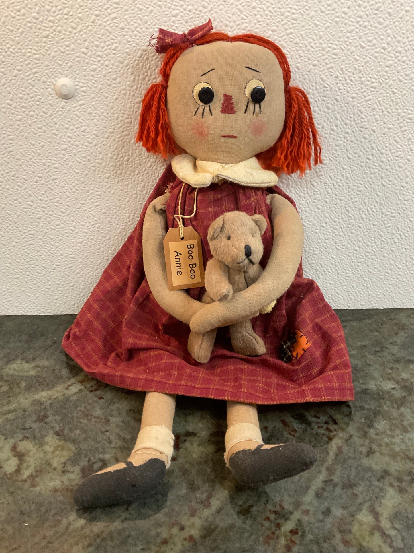 BOO BOO ANNIE Doll with Bear