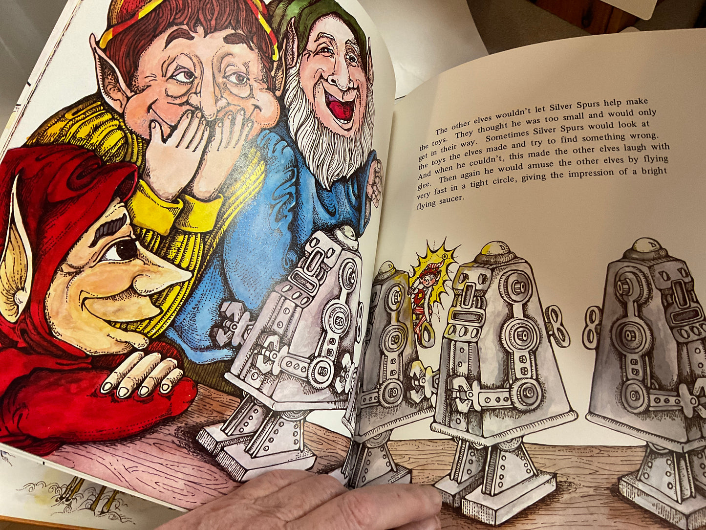 Book & Record Silver Spurs Santa’s Smallest Brightest Elf