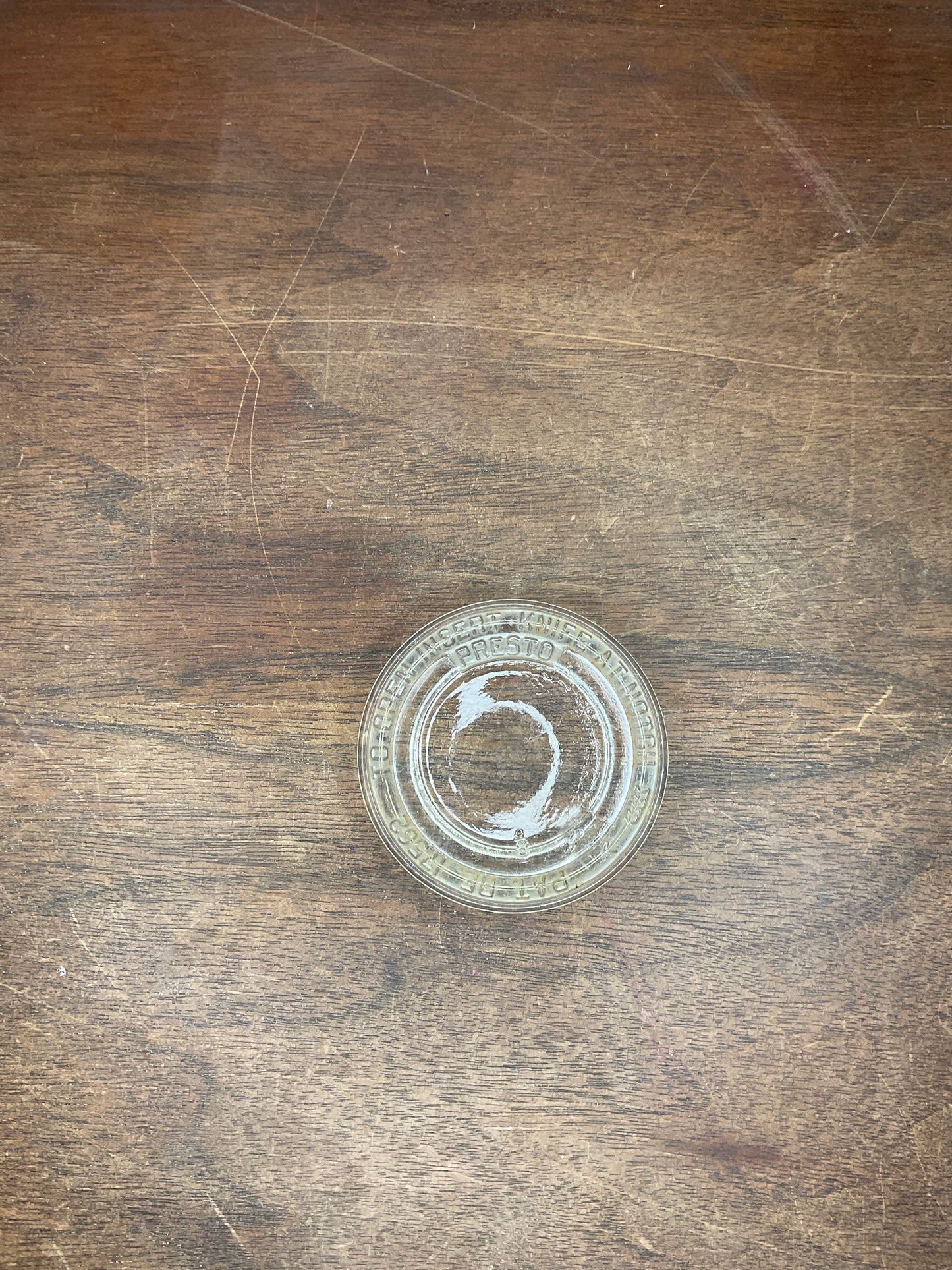 Vintage Presto Jar Lids Lot Of 4