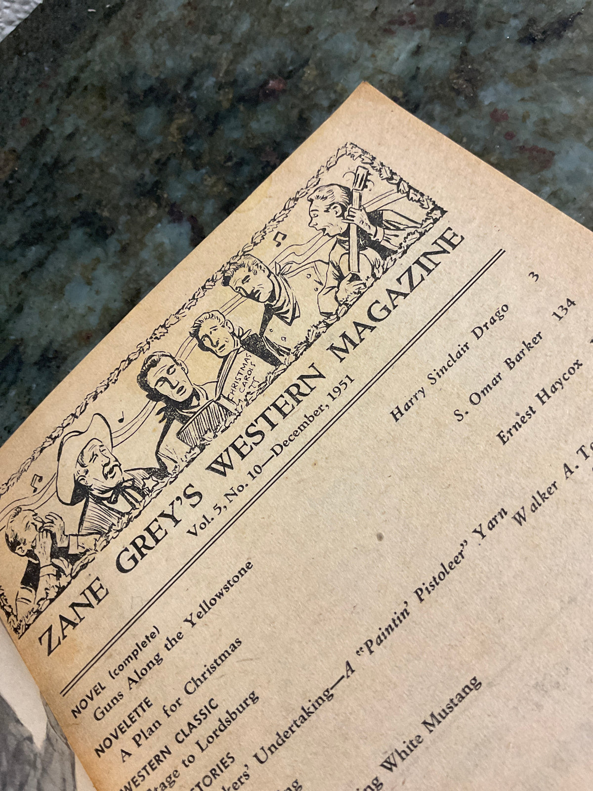 December 1951 Zane Grey’s Western Magazine