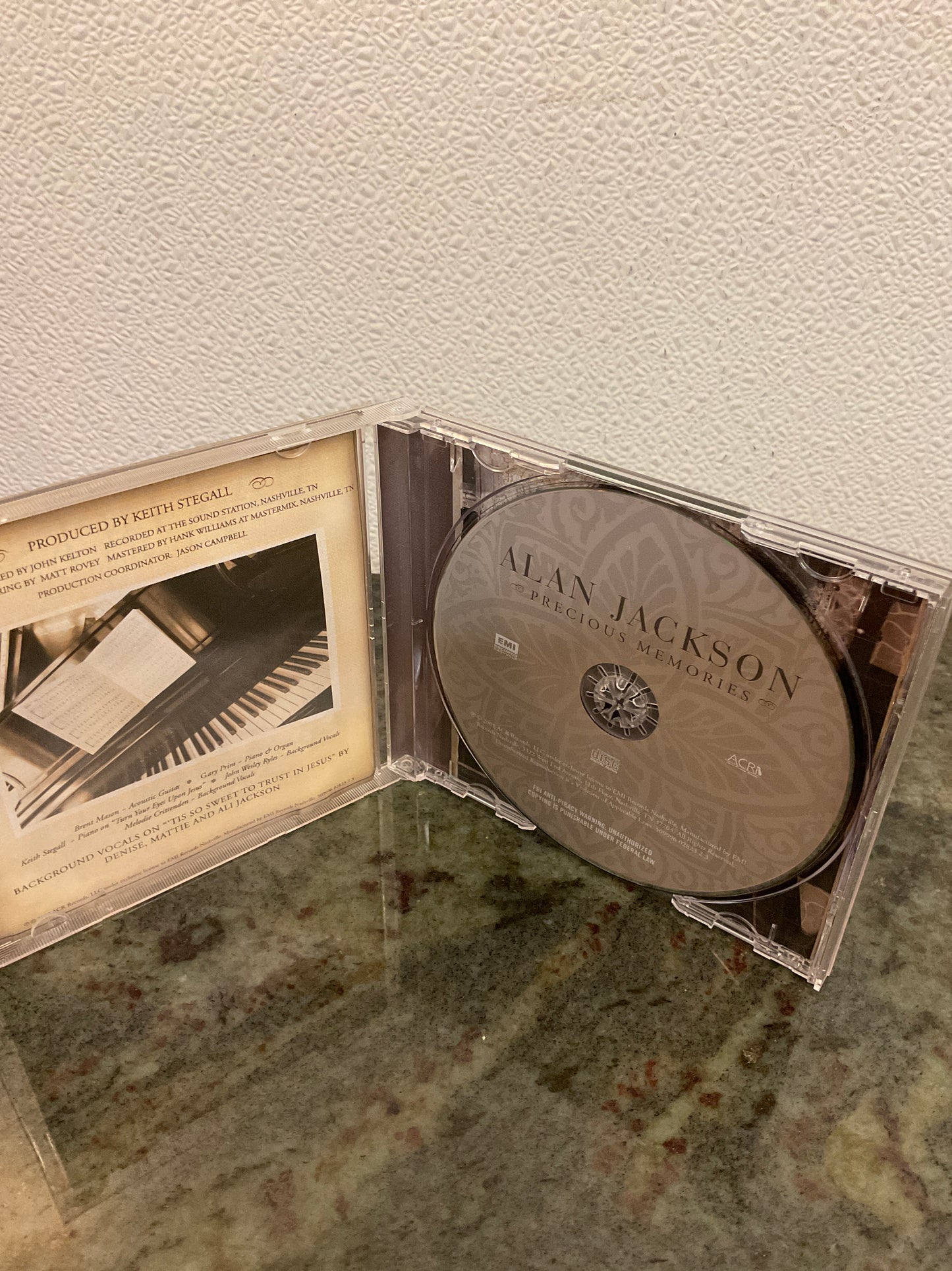 Alan Jackson Precious Memories CD