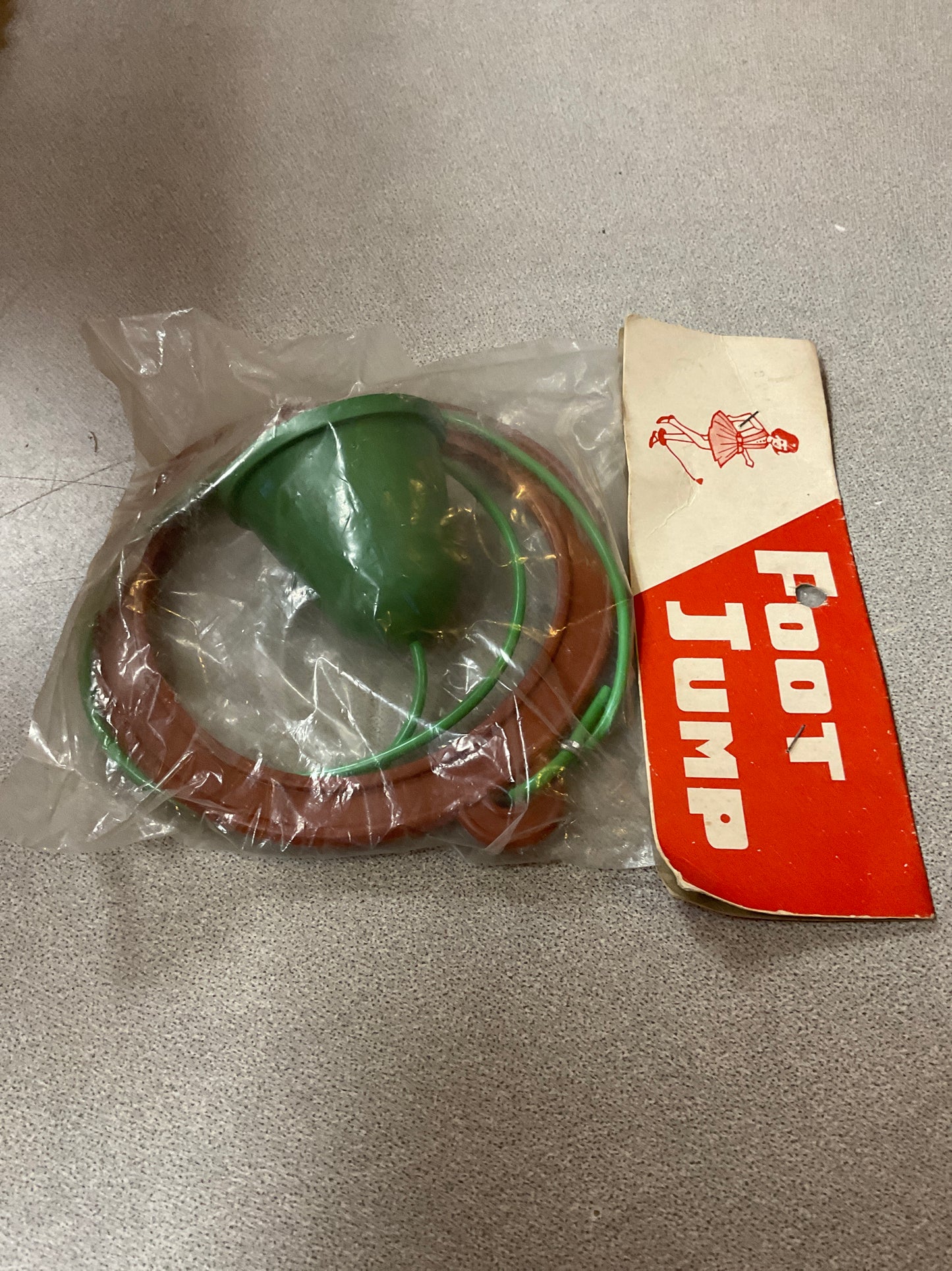 Vintage Foot Jump Toy