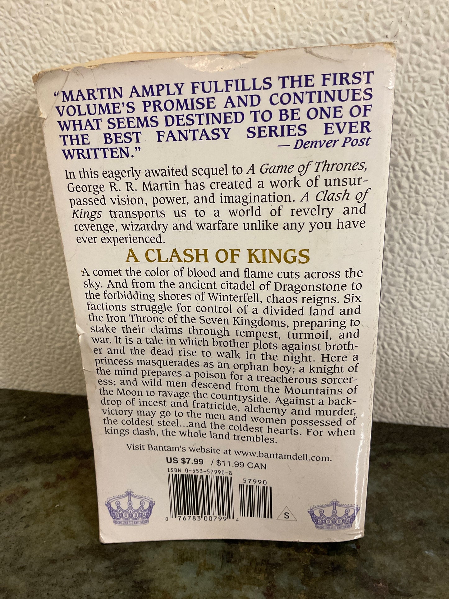 Book A Clash Of Kings