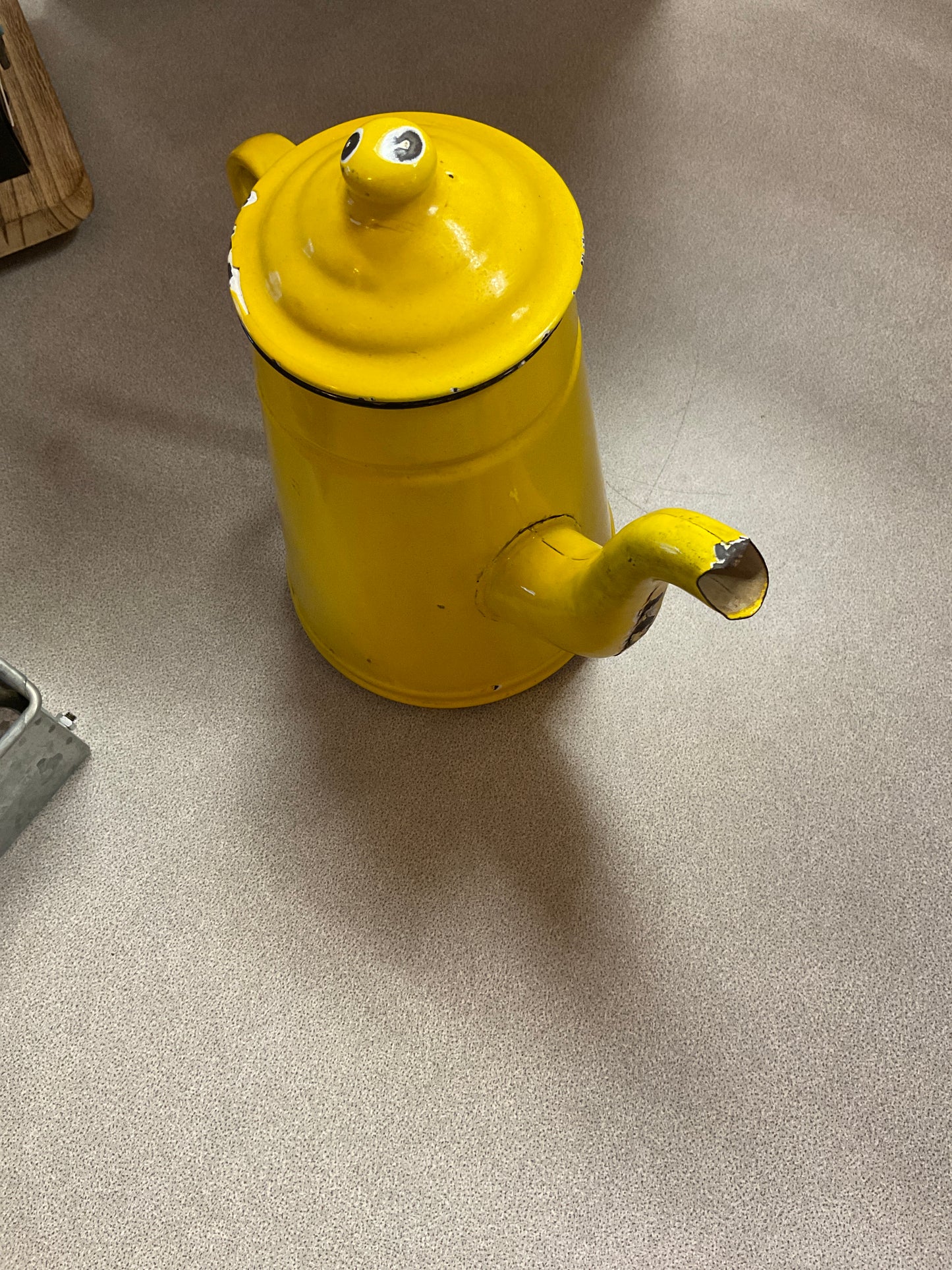 Yellow Coffee Pot