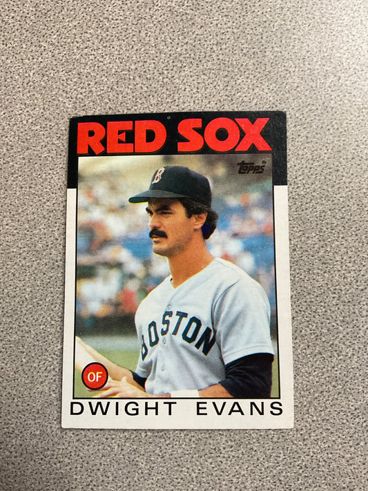 Baseball Card-Dwight Evan’s