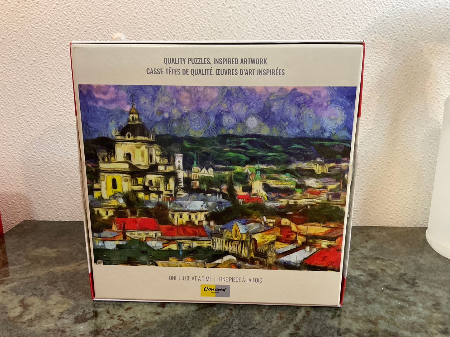 500 Piece Top View Old City Puzzle