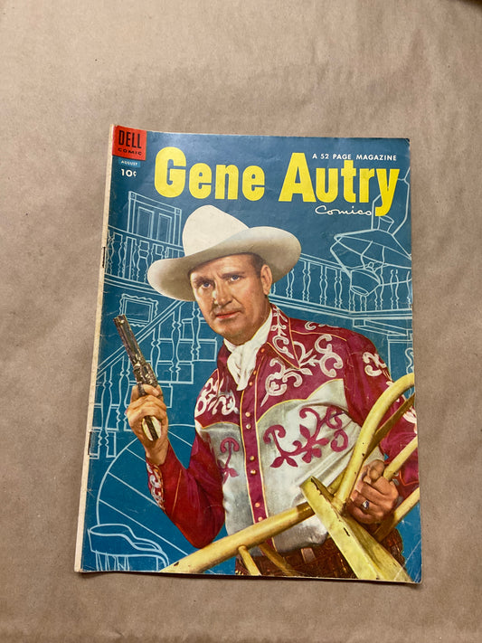 Vintage Gene Autry August 1954 Comic Book