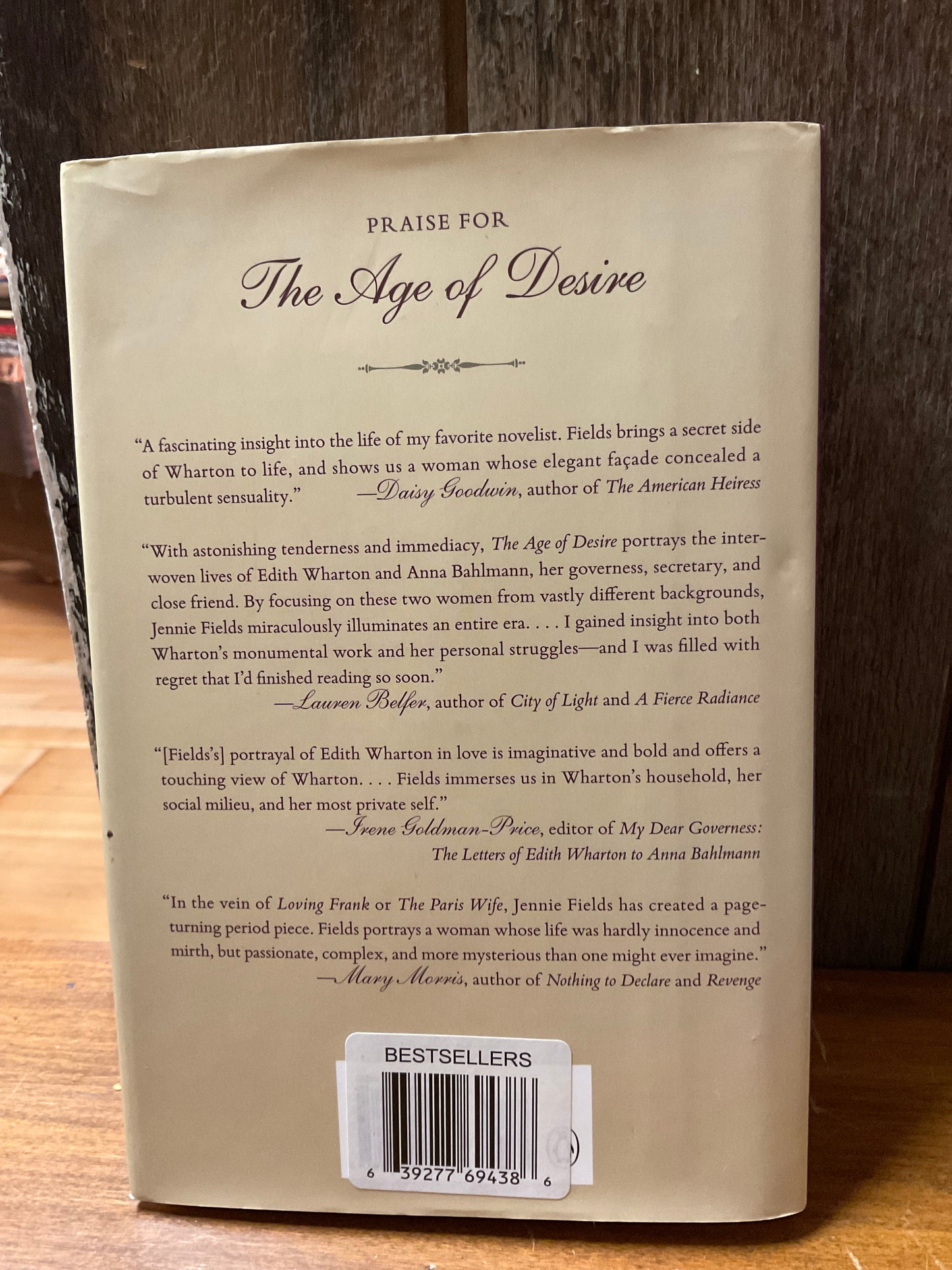 Book The Age of Desire 2012