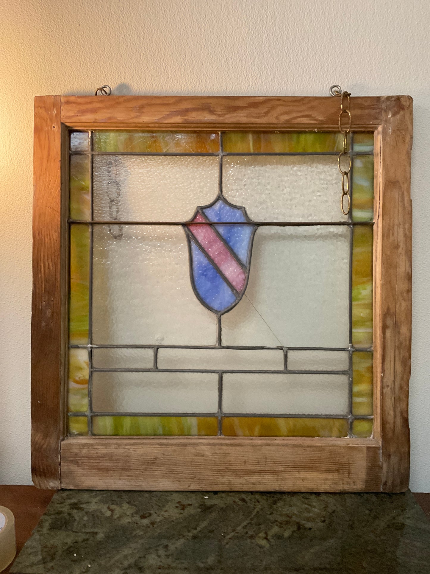 Antique Stained Glass Window