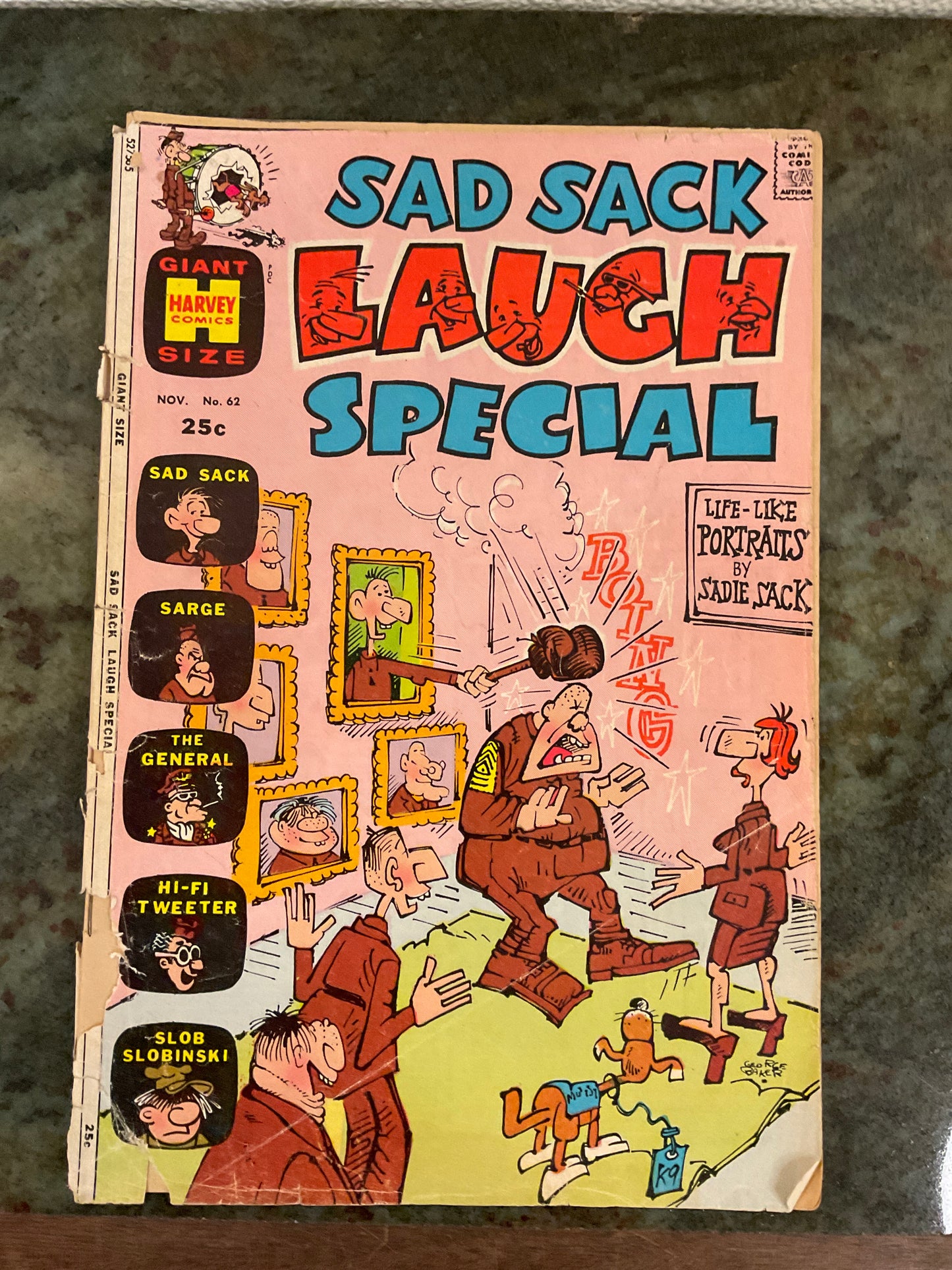 Comic Book Sad Sack Laugh Special November #62