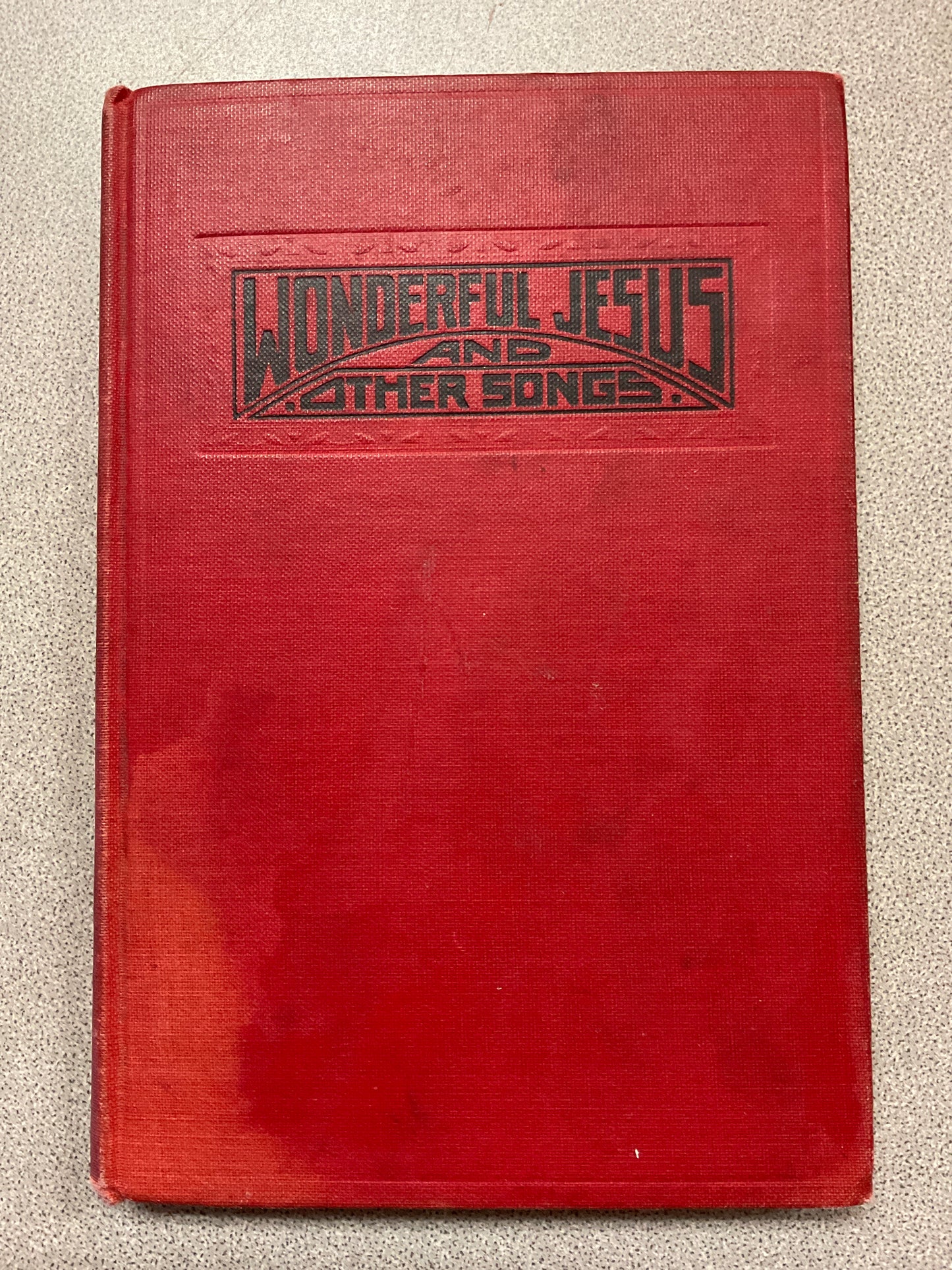Book ‘Wonderful Jesus & Other Songs’ 1927