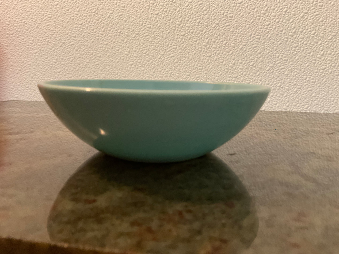 Vintage 5” turquoise blue Bowl