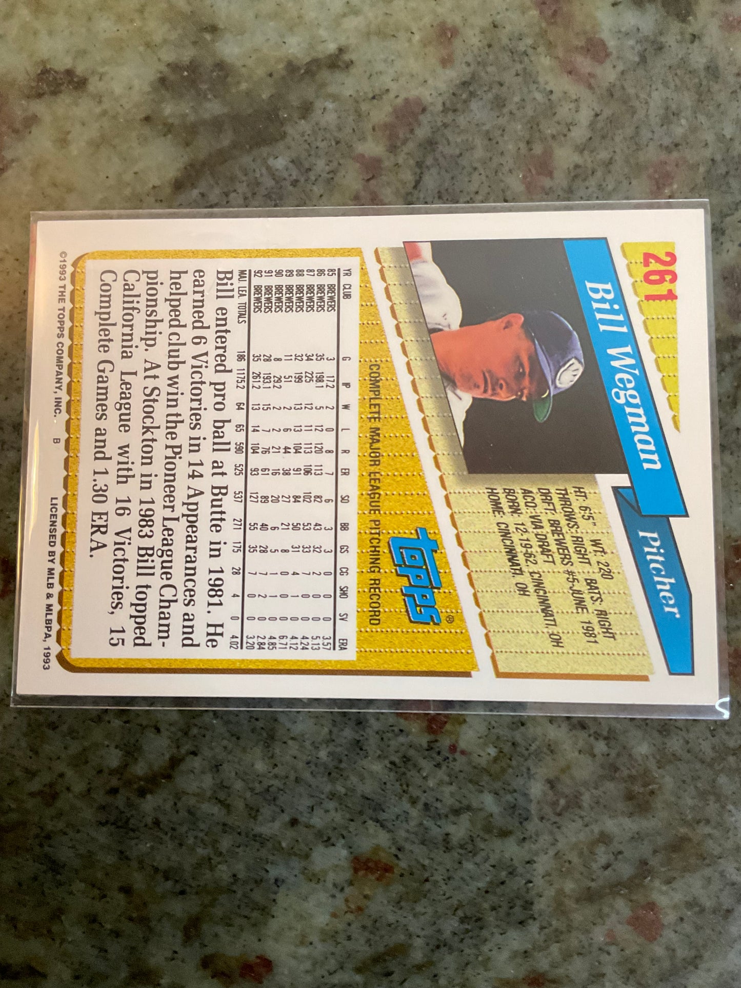 Bill Wegman Milwaukee Brewers