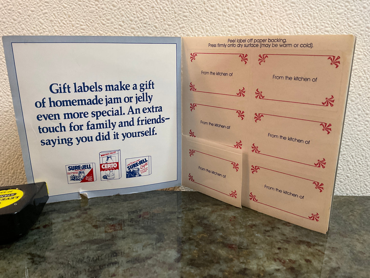 From the kitchen of….Stickers