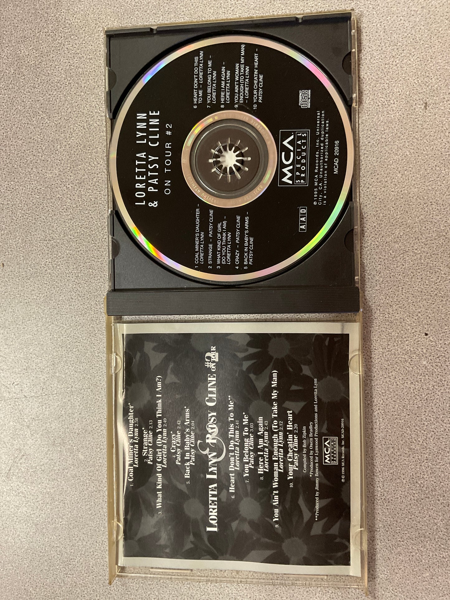 CD Loretta Lynn & Patsy Cline #2