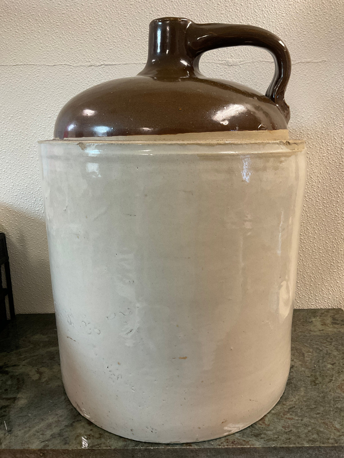 Vintage 5 Gallon Western Stoneware Beehive Jug