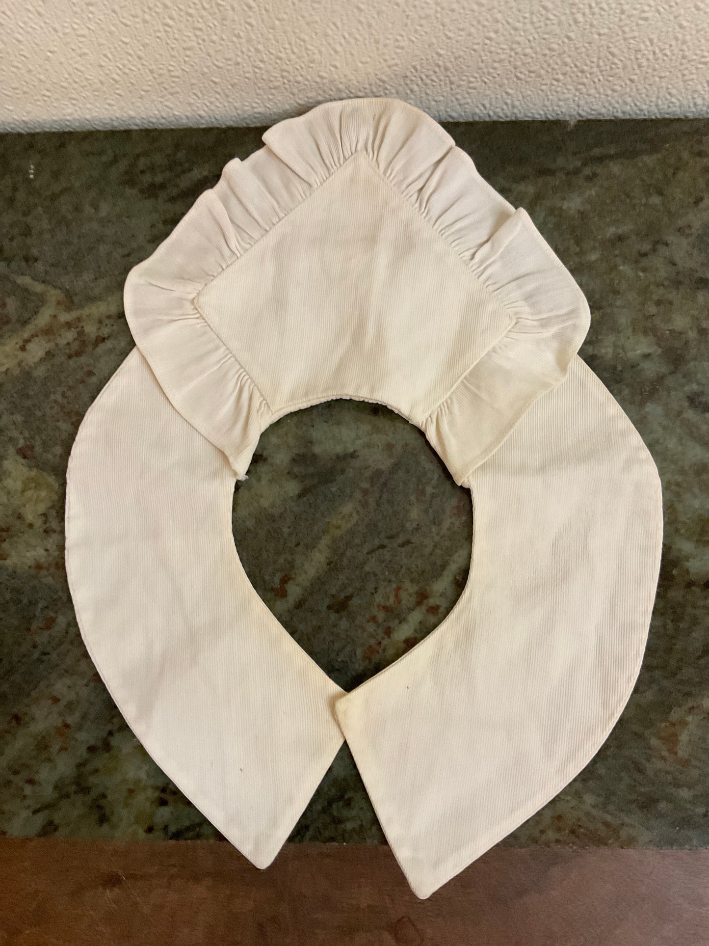 Homemade Ruffle Baby Bib