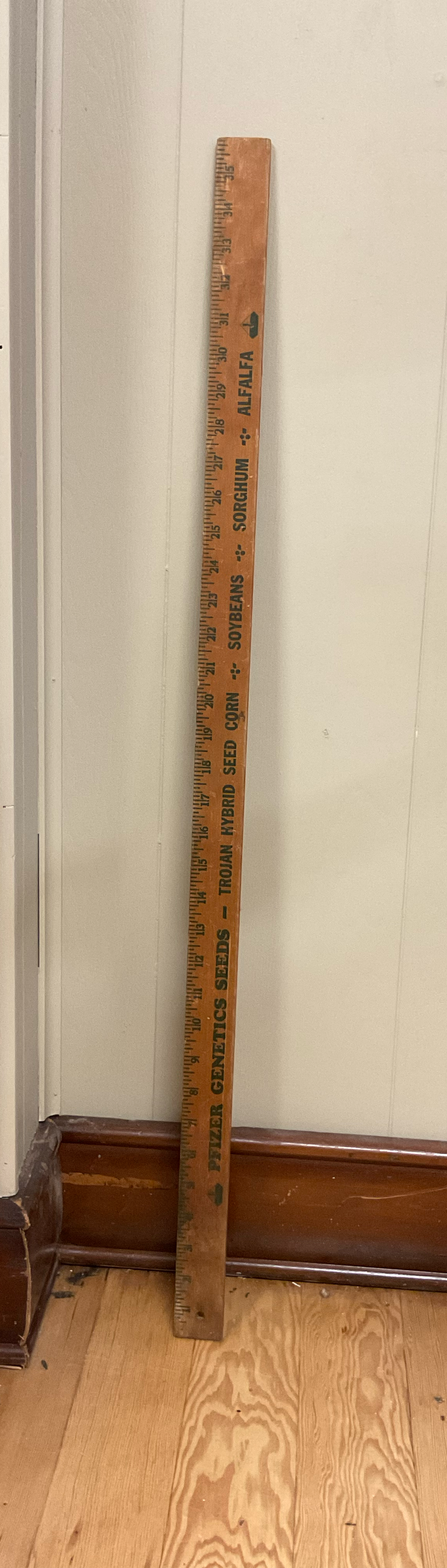 Pfizer Genetics Seeds Yard Stick