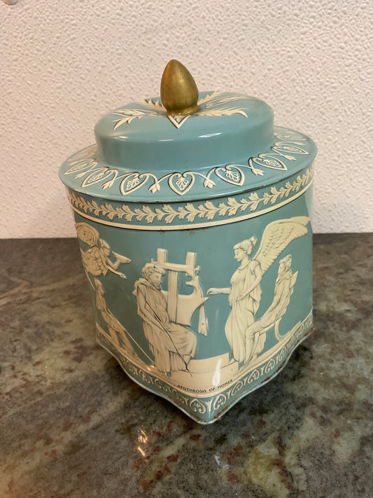 Regal Crown Wedgewood Inspired Tin